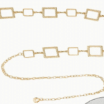 Women's Fashion Metal Belt (Gold Color)