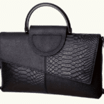 Elegant Crocodile-Embossed Handbag (Shoulder & Crossbody Purse)