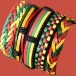 Handcrafted Braided Bracelets in Faux Leather