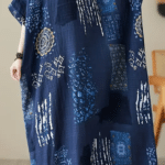 Women's Plus Size Viscose Kaftan Dress, All-Season