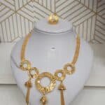 Beautiful Gold - Plated Necklace & Ring