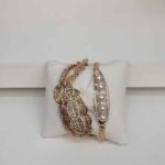 Beautiful Gold-Plated Bracelet Set