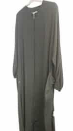 Beautiful khaki-colored dress – size 58 - Image 2
